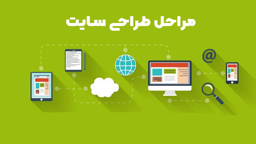 مراحل طراحی سایت
