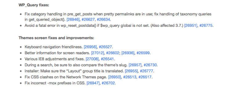 wordpress-version-updates